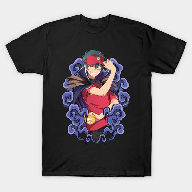 the devil is a part timer T-Shirt by mounier